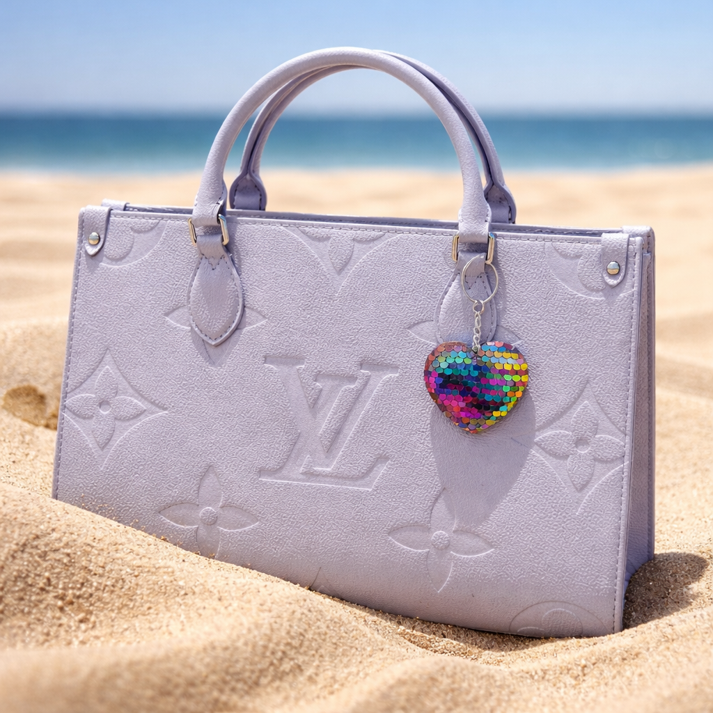 Purple purse